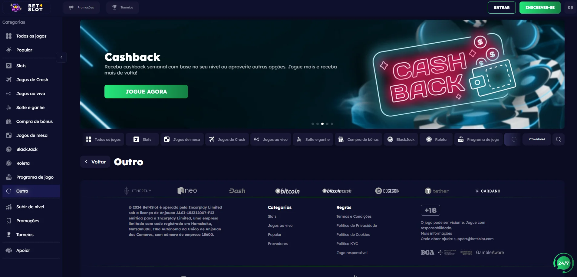 Bet4Slot Casino
